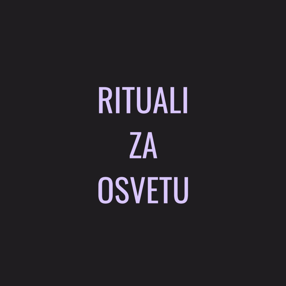Rituali za osvetu