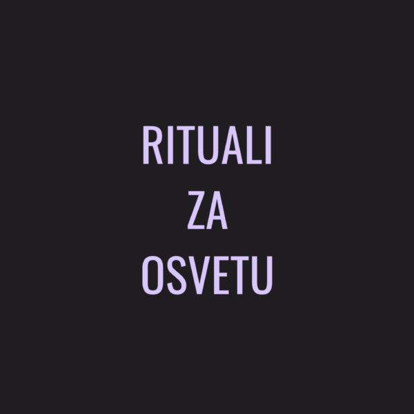 Rituali za osvetu