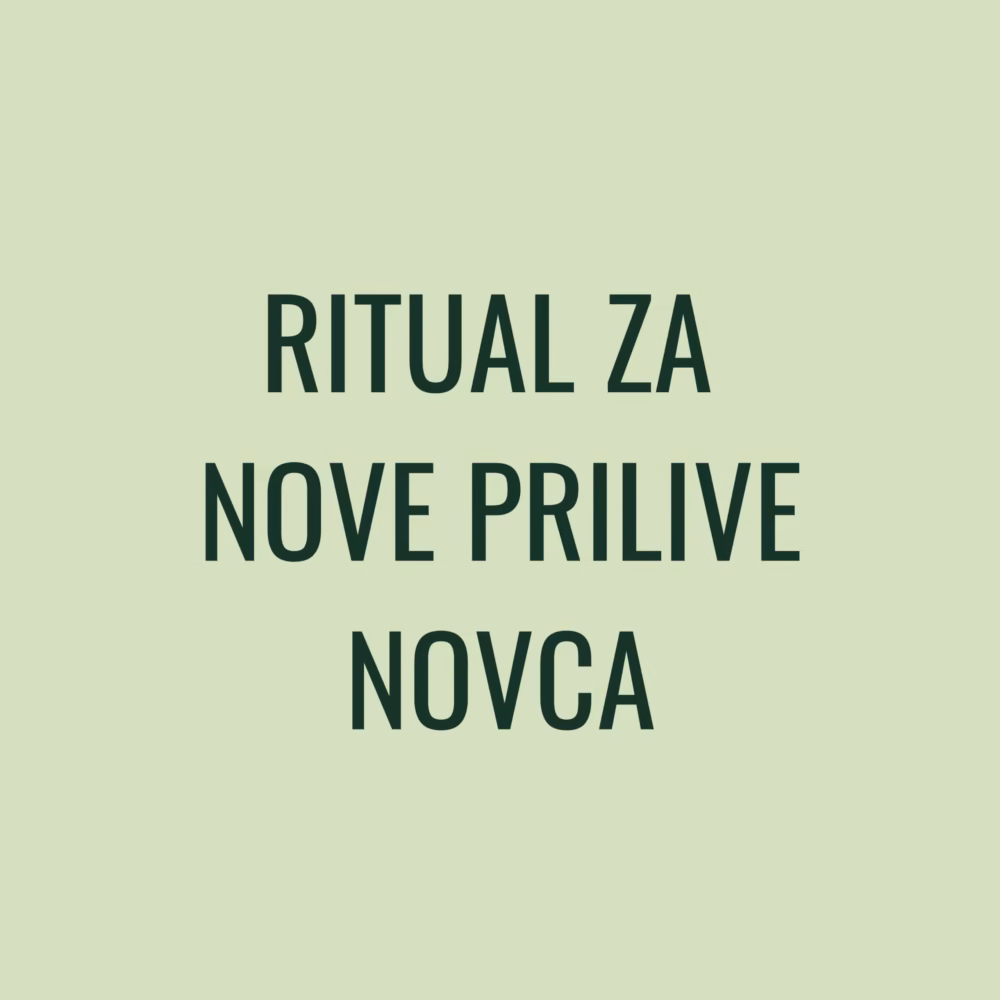 Ritual za nove prilive novca. PDF format dostupan za ceo svet. Link za preuzimanje PDFa dobijaš u mejlu nakon kupovine.
