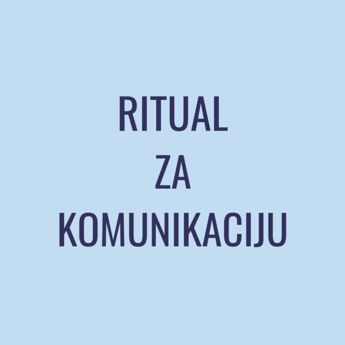 Ritual za komunikaciju. Jedan ritual za sve pozive: pokreni željenu komunikaciju. Pdf format dostupan za ceo svet bez dostave!