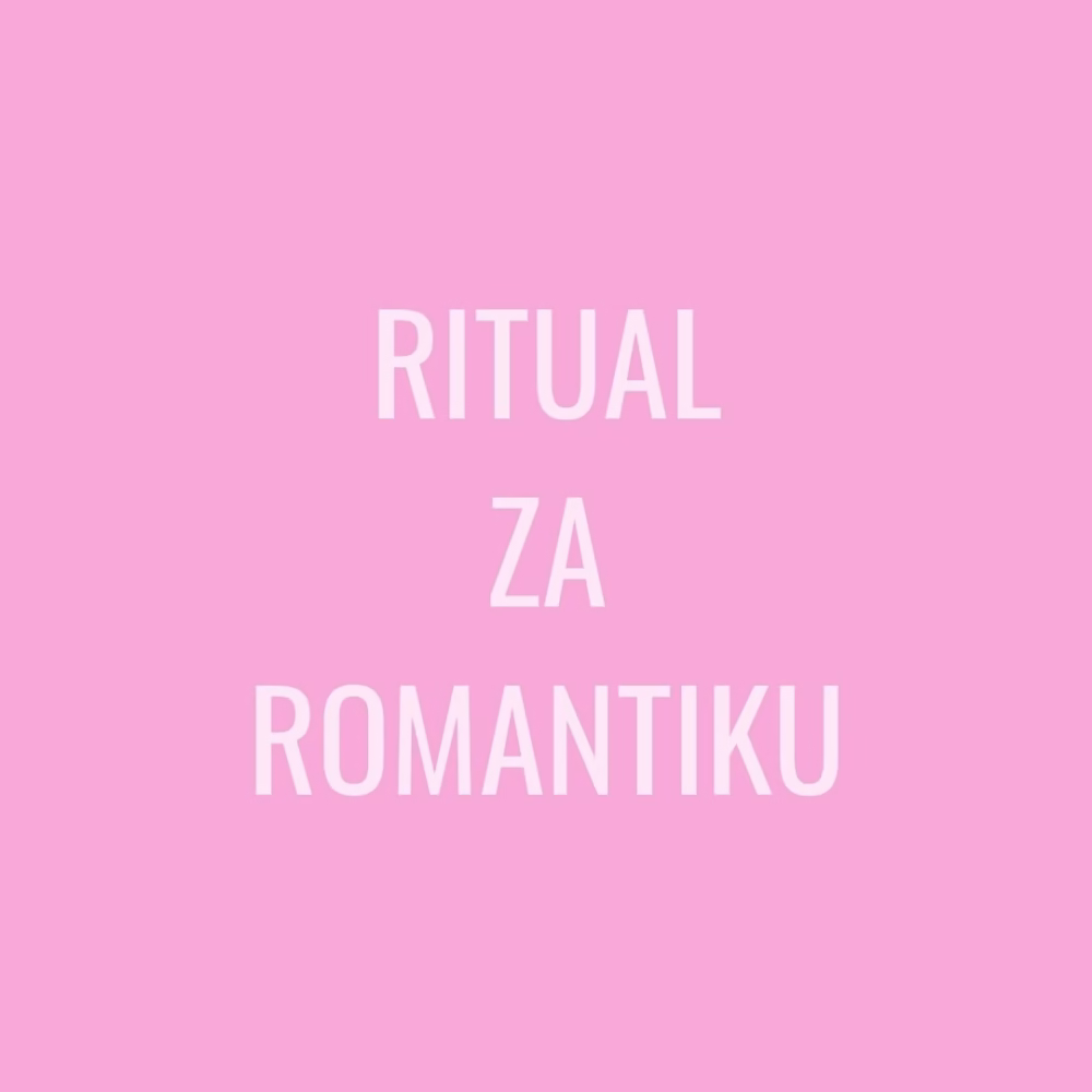 Ritual za romantiku. Bilo da si singl, u vezi ili braku: ovaj ritual je za tebe.Tvoj tajni začin za leto puno romantike i uživanja.